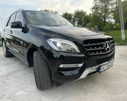 Черный Мерседес МЛ, объемом двигателя 3 л и пробегом 299 тыс. км за 18700 $, фото 5 на Automoto.ua