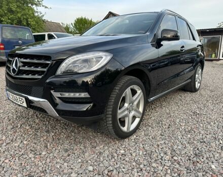 Черный Мерседес МЛ, объемом двигателя 3 л и пробегом 299 тыс. км за 18700 $, фото 1 на Automoto.ua