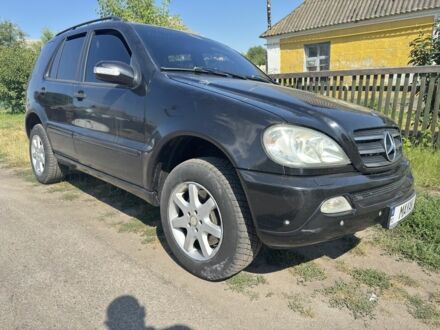 Мерседес МЛ 2003 в Белой Церкве на Automoto.ua Черный Мерседес МЛ, объемом двигателя 2.7 л и пробегом 450 тыс. км за 4400 $, фото 1 на Automoto.ua