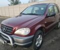 Красный Мерседес МЛ, объемом двигателя 2.7 л и пробегом 250 тыс. км за 2280 $, фото 1 на Automoto.ua
