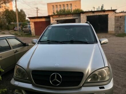 Мерседес МЛ 2000 у Васильковке на Automoto.ua Сірий Мерседес МЛ, об'ємом двигуна 2.7 л та пробігом 319 тис. км за 4000 $, фото 1 на Automoto.ua
