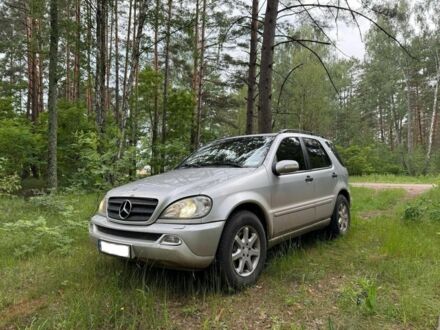 Мерседес МЛ 2002 в Чернигове на Automoto.ua Серый Мерседес МЛ, объемом двигателя 2.7 л и пробегом 400 тыс. км за 4000 $, фото 1 на Automoto.ua