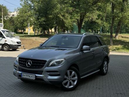 Мерседес МЛ 2013 в Краматорске на Automoto.ua Серый Мерседес МЛ, объемом двигателя 3 л и пробегом 200 тыс. км за 21500 $, фото 1 на Automoto.ua