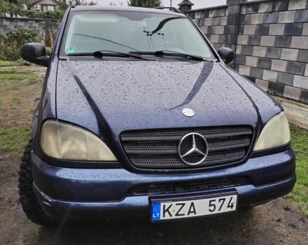 Синій Мерседес МЛ, об'ємом двигуна 0 л та пробігом 255 тис. км за 3999 $, фото 13 на Automoto.ua