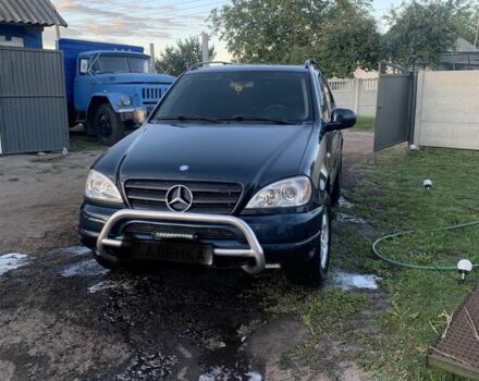 Синій Мерседес МЛ, об'ємом двигуна 2.7 л та пробігом 450 тис. км за 6000 $, фото 1 на Automoto.ua
