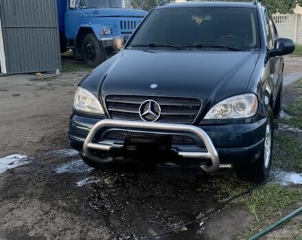 Синій Мерседес МЛ, об'ємом двигуна 2.7 л та пробігом 450 тис. км за 6000 $, фото 4 на Automoto.ua