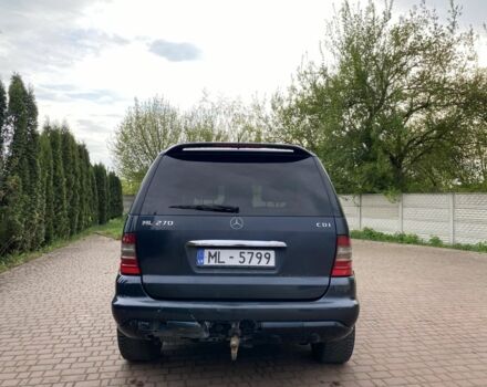 Синій Мерседес МЛ, об'ємом двигуна 2.7 л та пробігом 3 тис. км за 3900 $, фото 1 на Automoto.ua