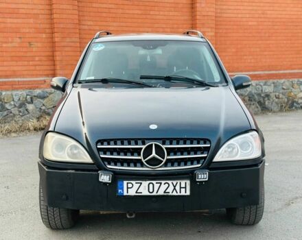 Синий Мерседес МЛ, объемом двигателя 2.7 л и пробегом 270 тыс. км за 3200 $, фото 2 на Automoto.ua