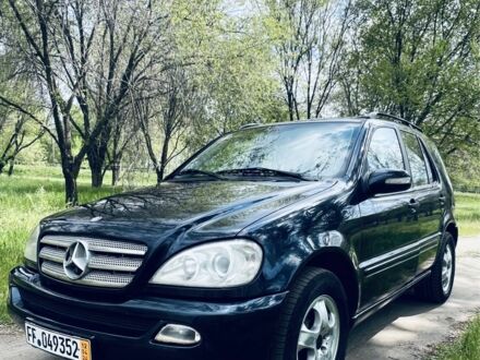 Мерседес МЛ 2001 в Покровском на Automoto.ua Синий Мерседес МЛ, объемом двигателя 2.7 л и пробегом 360 тыс. км за 4400 $, фото 1 на Automoto.ua
