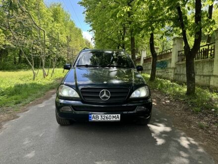 Мерседес МЛ 2001 в Виннице на Automoto.ua Синий Мерседес МЛ, объемом двигателя 3.2 л и пробегом 310 тыс. км за 6300 $, фото 1 на Automoto.ua
