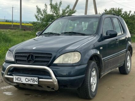 Мерседес МЛ 2001 в Черновцах на Automoto.ua Синий Мерседес МЛ, объемом двигателя 2.7 л и пробегом 215 тыс. км за 3063 $, фото 1 на Automoto.ua