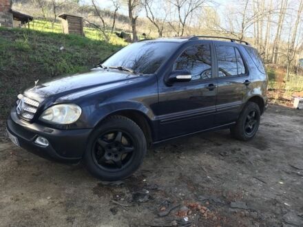 Мерседес МЛ 2002 у Ахтырке на Automoto.ua Синій Мерседес МЛ, об'ємом двигуна 2 л та пробігом 352 тис. км за 4300 $, фото 1 на Automoto.ua