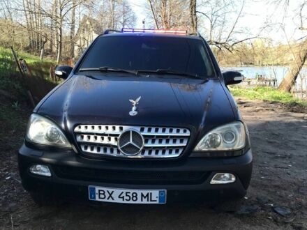 Мерседес МЛ 2002 в Краматорске на Automoto.ua Синий Мерседес МЛ, объемом двигателя 2 л и пробегом 360 тыс. км за 4000 $, фото 1 на Automoto.ua