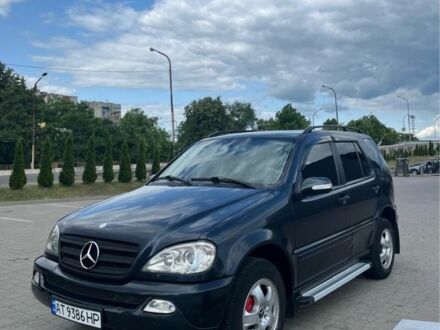 Мерседес МЛ 2002 в Дрогобыче на Automoto.ua Синий Мерседес МЛ, объемом двигателя 2.7 л и пробегом 298 тыс. км за 7000 $, фото 1 на Automoto.ua