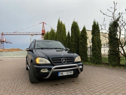 Мерседес МЛ 2004 у Березне на Automoto.ua Синій Мерседес МЛ, об'ємом двигуна 2.7 л та пробігом 3 тис. км за 3900 $, фото 1 на Automoto.ua