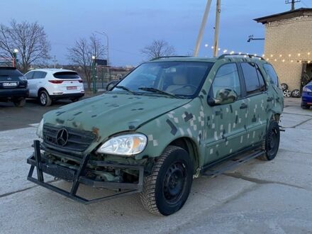 Мерседес МЛ 2003 в Покровск (Красноармейск) на Automoto.ua Зеленый Мерседес МЛ, объемом двигателя 3 л и пробегом 207 тыс. км за 2500 $, фото 1 на Automoto.ua