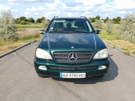 Мерседес МЛ 2003 у Дніпро (Дніпропетровську) на Automoto.ua Зелений Мерседес МЛ, об'ємом двигуна 2.7 л та пробігом 2 тис. км за 4500 $, фото 1 на Automoto.ua