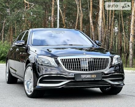 Черный Мерседес Maybach S 400, объемом двигателя 3 л и пробегом 30 тыс. км за 91000 $, фото 2 на Automoto.ua