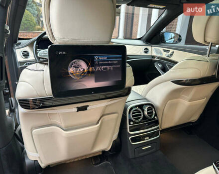 Черный Мерседес Майбах, объемом двигателя 3.98 л и пробегом 66 тыс. км за 85000 $, фото 11 на Automoto.ua