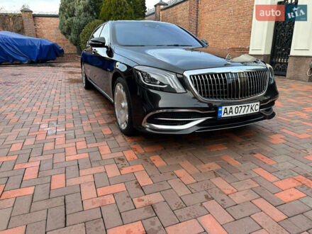 Черный Мерседес Майбах, объемом двигателя 3.98 л и пробегом 66 тыс. км за 85000 $, фото 1 на Automoto.ua