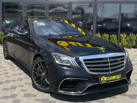 Мерседес S 560 2019 в Мукачеве на Automoto.ua Черный Мерседес S 560, объемом двигателя 4 л и пробегом 202 тыс. км за 78000 $, фото 1 на Automoto.ua
