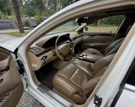 Белый Мерседес С Класс, объемом двигателя 5.5 л и пробегом 245 тыс. км за 15600 $, фото 4 на Automoto.ua