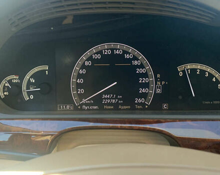 Белый Мерседес С Класс, объемом двигателя 5.5 л и пробегом 245 тыс. км за 15600 $, фото 71 на Automoto.ua