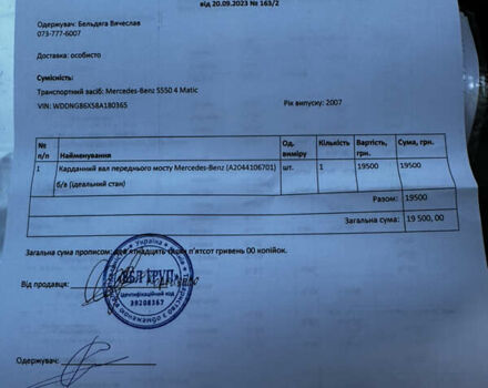 Белый Мерседес С Класс, объемом двигателя 5.5 л и пробегом 245 тыс. км за 15600 $, фото 81 на Automoto.ua