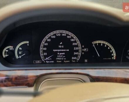 Белый Мерседес С Класс, объемом двигателя 5.5 л и пробегом 197 тыс. км за 15500 $, фото 12 на Automoto.ua