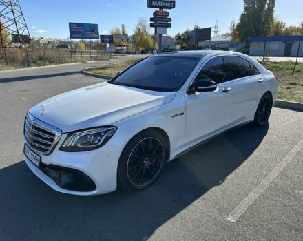 Белый Мерседес С Класс, объемом двигателя 4 л и пробегом 82 тыс. км за 82000 $, фото 1 на Automoto.ua