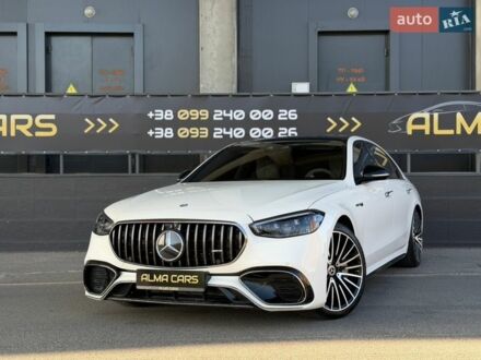 Білий Мерседес С Клас, об'ємом двигуна 4 л та пробігом 63 тис. км за 99990 $, фото 1 на Automoto.ua