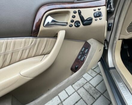 Бежевий Мерседес С Клас, об'ємом двигуна 5 л та пробігом 326 тис. км за 6000 $, фото 6 на Automoto.ua