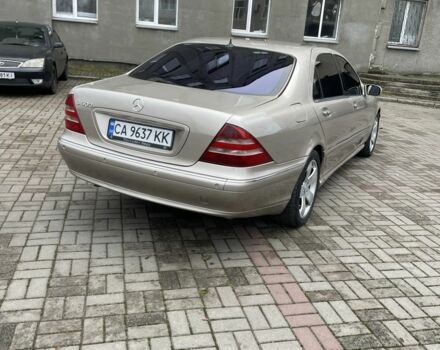 Бежевий Мерседес С Клас, об'ємом двигуна 5 л та пробігом 326 тис. км за 6000 $, фото 2 на Automoto.ua