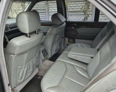 Чорний Мерседес С Клас, об'ємом двигуна 6 л та пробігом 170 тис. км за 2500 $, фото 4 на Automoto.ua