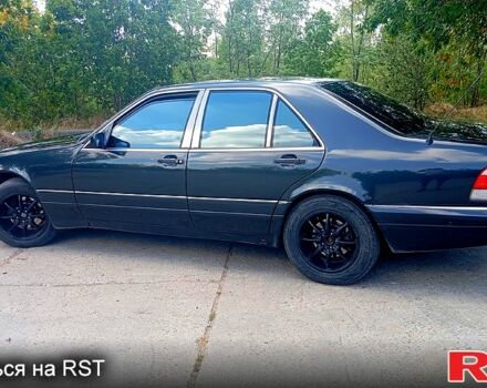 Чорний Мерседес С Клас, об'ємом двигуна 5 л та пробігом 480 тис. км за 3500 $, фото 2 на Automoto.ua