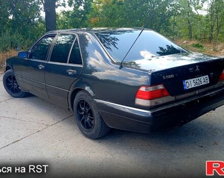 Чорний Мерседес С Клас, об'ємом двигуна 5 л та пробігом 480 тис. км за 3500 $, фото 5 на Automoto.ua