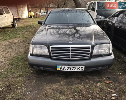 Чорний Мерседес С Клас, об'ємом двигуна 4.97 л та пробігом 353 тис. км за 12000 $, фото 1 на Automoto.ua