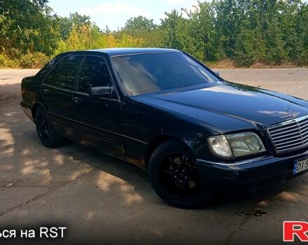 Чорний Мерседес С Клас, об'ємом двигуна 5 л та пробігом 480 тис. км за 3500 $, фото 1 на Automoto.ua