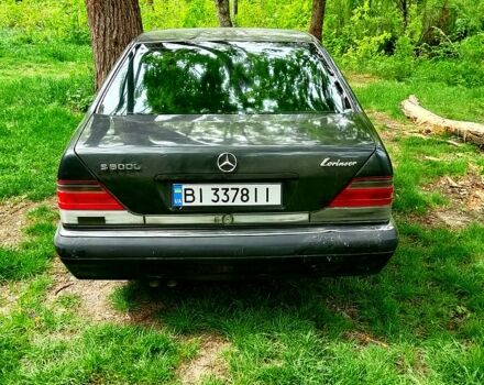 Черный Мерседес С Класс, объемом двигателя 3.4 л и пробегом 395 тыс. км за 2800 $, фото 6 на Automoto.ua