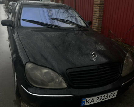 Чорний Мерседес С Клас, об'ємом двигуна 5 л та пробігом 555 тис. км за 4800 $, фото 2 на Automoto.ua