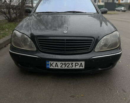 Чорний Мерседес С Клас, об'ємом двигуна 5 л та пробігом 555 тис. км за 4800 $, фото 4 на Automoto.ua