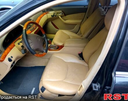 Чорний Мерседес С Клас, об'ємом двигуна 5 л та пробігом 0 тис. км за 3500 $, фото 4 на Automoto.ua