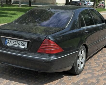 Черный Мерседес С Класс, объемом двигателя 5 л и пробегом 500 тыс. км за 1450 $, фото 5 на Automoto.ua