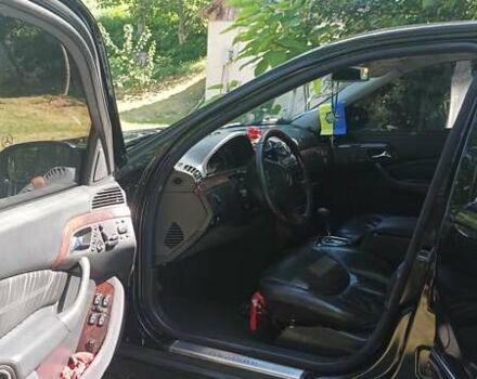 Чорний Мерседес С Клас, об'ємом двигуна 5 л та пробігом 551 тис. км за 5200 $, фото 4 на Automoto.ua