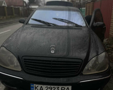 Чорний Мерседес С Клас, об'ємом двигуна 5 л та пробігом 555 тис. км за 4800 $, фото 1 на Automoto.ua