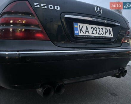 Чорний Мерседес С Клас, об'ємом двигуна 5 л та пробігом 555 тис. км за 4800 $, фото 7 на Automoto.ua