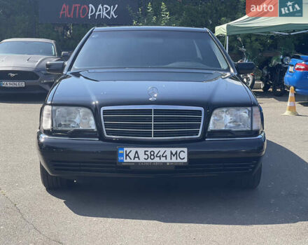 Чорний Мерседес С Клас, об'ємом двигуна 5 л та пробігом 93 тис. км за 53000 $, фото 1 на Automoto.ua