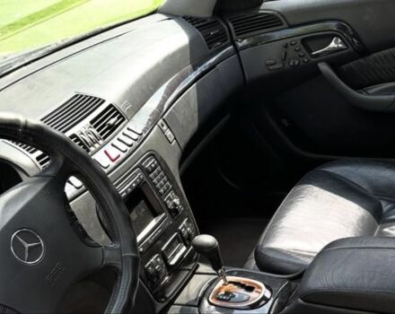 Черный Мерседес С Класс, объемом двигателя 5 л и пробегом 500 тыс. км за 1450 $, фото 7 на Automoto.ua