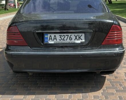 Черный Мерседес С Класс, объемом двигателя 5 л и пробегом 500 тыс. км за 1450 $, фото 4 на Automoto.ua