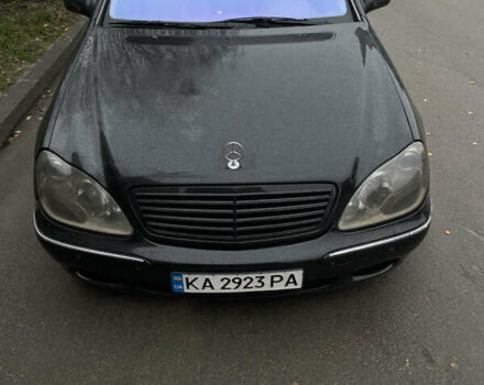 Чорний Мерседес С Клас, об'ємом двигуна 5 л та пробігом 555 тис. км за 4800 $, фото 3 на Automoto.ua